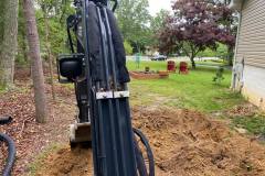 Clearing Drainage Excavation in St Mary's